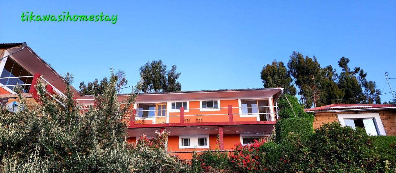 Tikawasi Homestay Comunidad Pueblo Isla Amantani Jose Luis Ocosuyo Buitenkant foto
