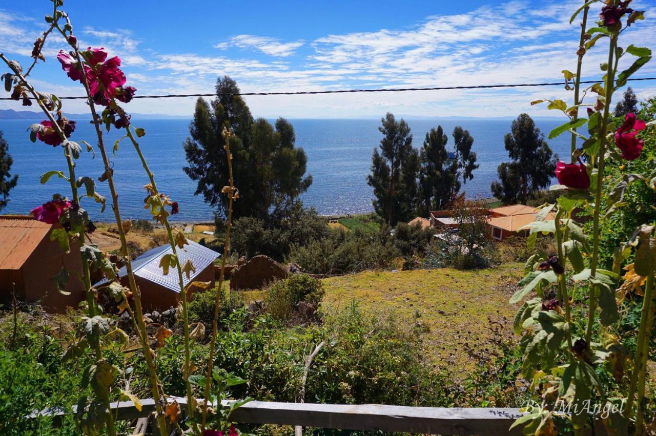 Tikawasi Homestay Comunidad Pueblo Isla Amantani Jose Luis Ocosuyo Buitenkant foto